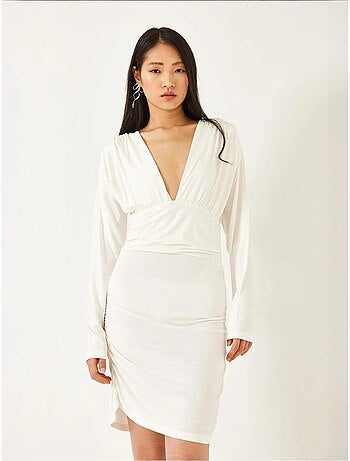 Robe avec côtés froncés lucci