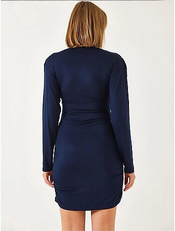 Robe avec côtés froncés lucci
