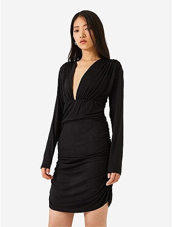 Robe avec côtés froncés lucci