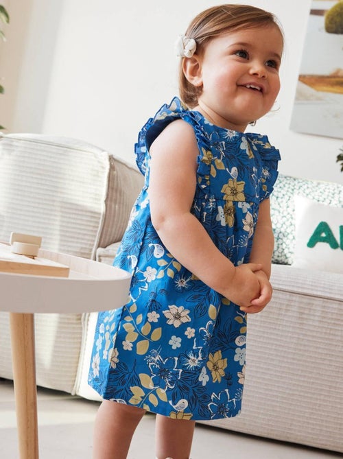 Robe b?b? en popeline Flora - Kiabi Robe b?b? en popeline Flora - Kiabi