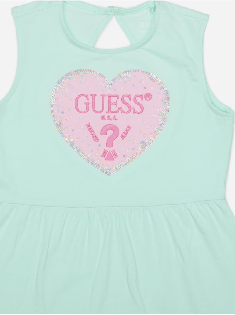 Robe Bébé 2 pièces - Guess kids Menthe - Kiabi