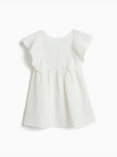 Robe brodée, mo fashion - Kiabi Robe brodée, mo fashion - Kiabi