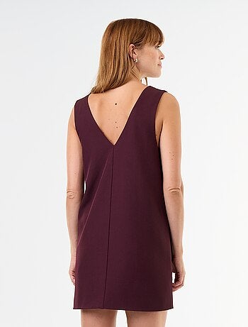 Robe chasuble avec encolure V