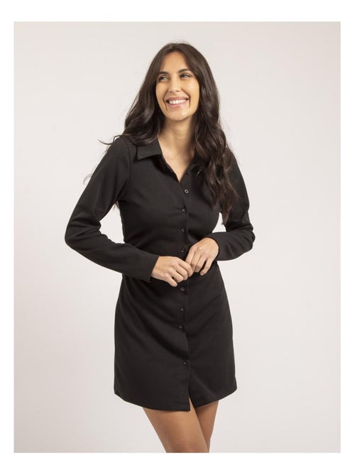 Robe chemise courte iratia - Kiabi