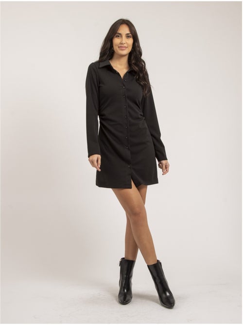 Robe chemise courte iratia - Kiabi