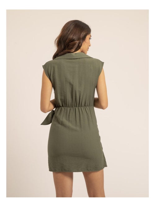 Robe chemise courte isra - Kiabi