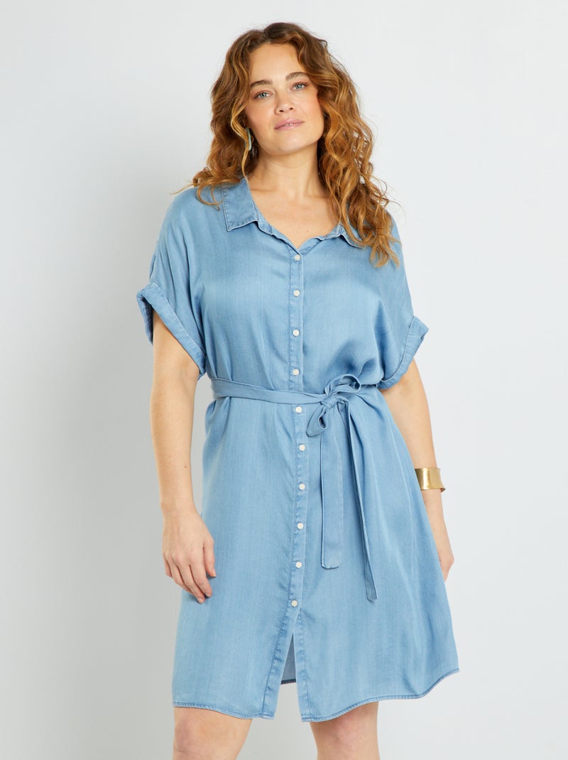 Chemise Oversize Senes 100% Lyocell - Jaune - Taille 40/42 - Neuf Sans étiquette