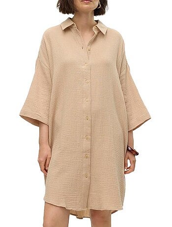 Robe chemise femme vero moda