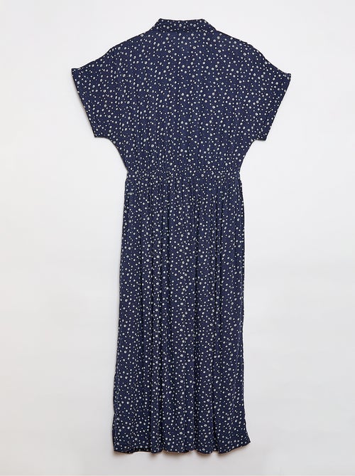 Robe chemise longue léopard - So Easy - Kiabi