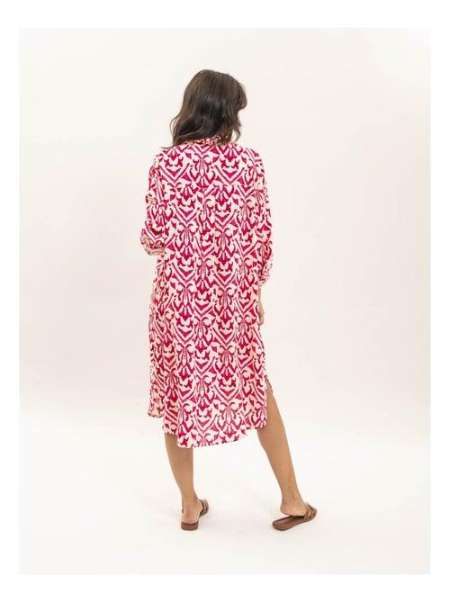 Robe chemise motifs irvinie - Kiabi Robe chemise motifs irvinie - Kiabi