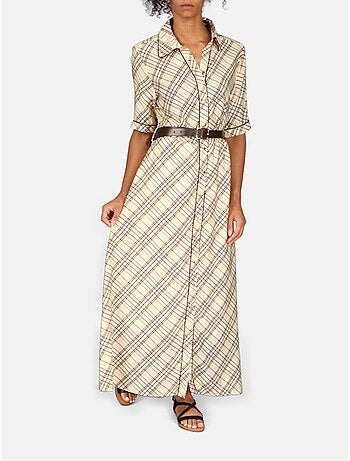 Robe col chemise