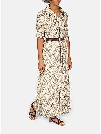 Robe col chemise