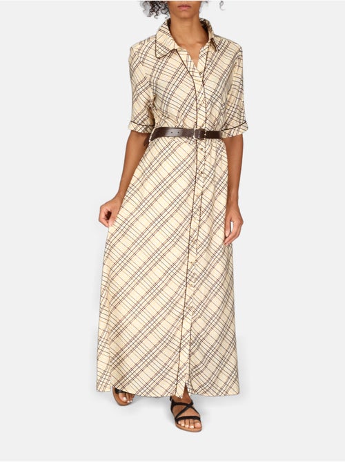 Robe col chemise - Kiabi