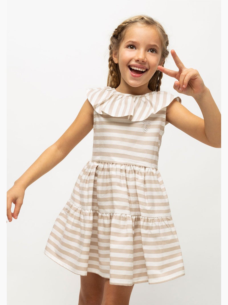 Robe conguitos Beige - Kiabi