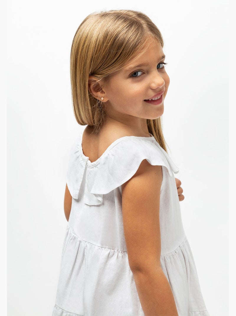 Robe conguitos Blanc - Kiabi