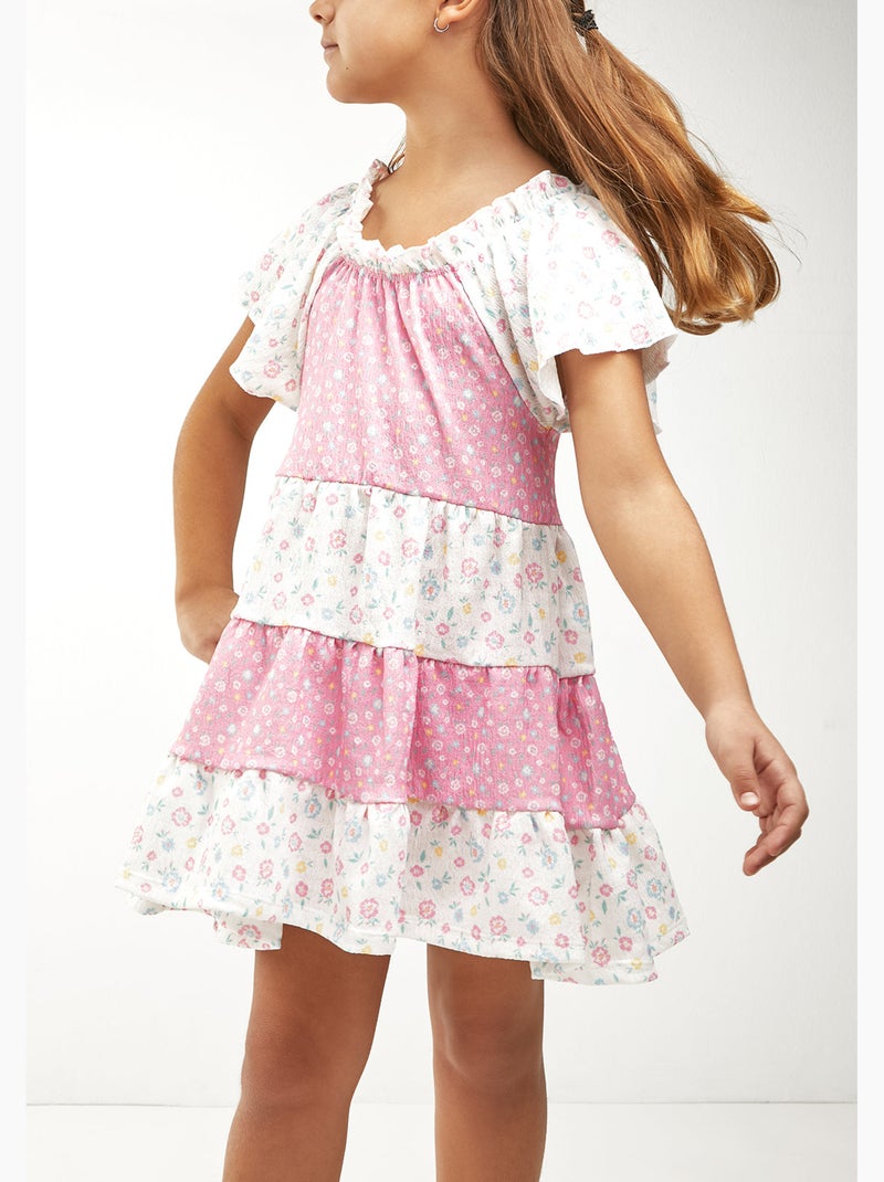 Robe conguitos Blanc - Kiabi