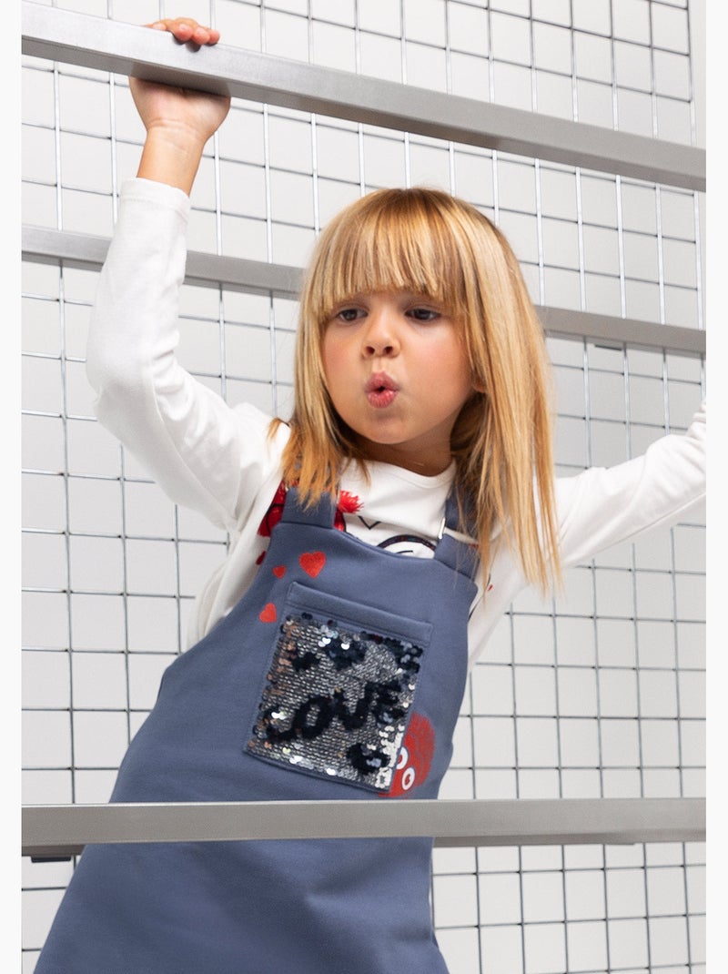 Robe conguitos Gris Gris - Kiabi