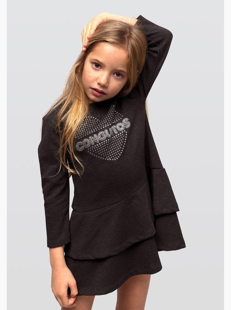 Robe conguitos Noir Noir - Kiabi