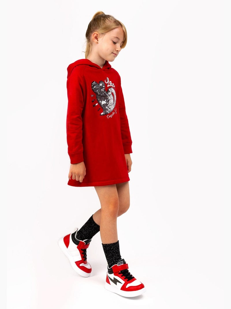 Robe conguitos Rouge - Kiabi