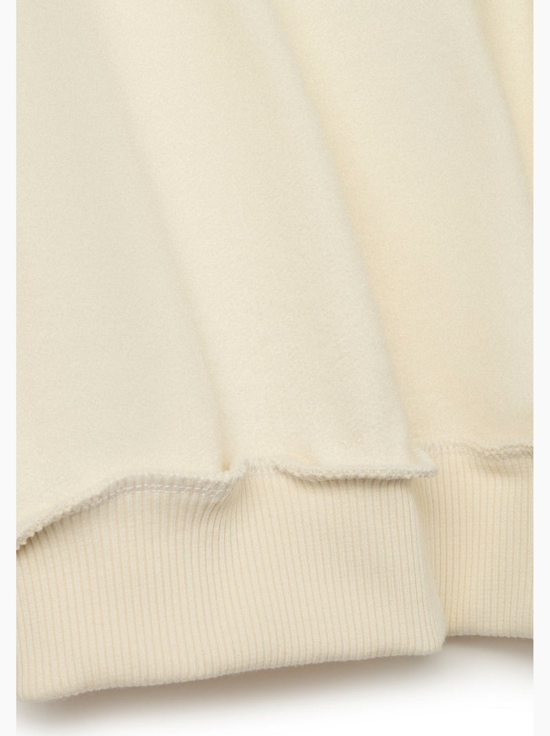 Robe conguitos sudadera con  capucha cherries Beige - Kiabi
