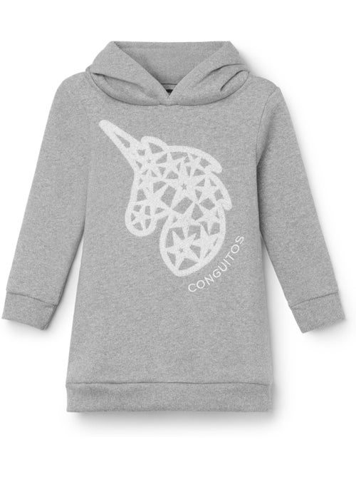 Robe conguitos vestido sudadera con capucha - Kiabi