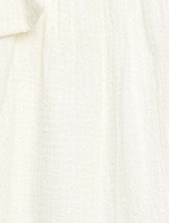 Robe corolle à bretelles unie