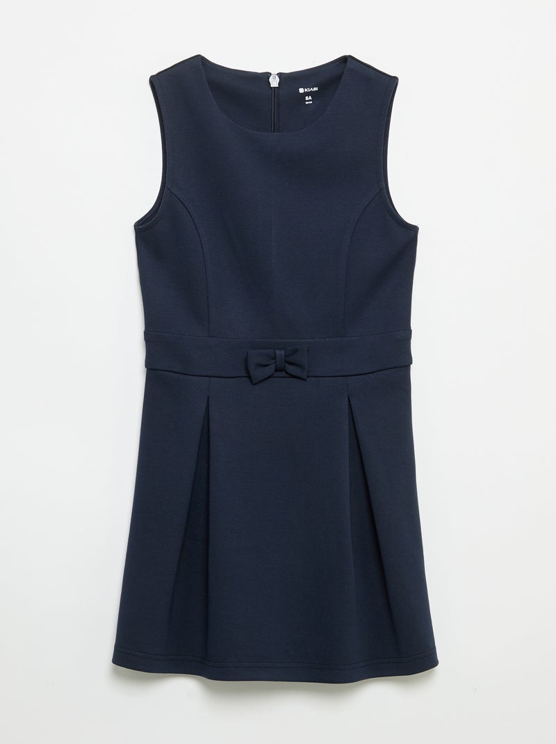 Robe corolle sans manches Bleu - Kiabi
