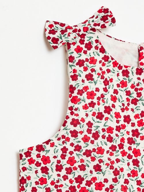 Robe coupe évasée sans manches - Kiabi