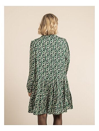 Robe courte à motifs isciane