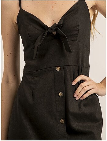 Robe courte avec noeud icheka