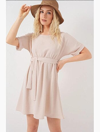 Robe courte ayrobin à manches courtes 2572 bdart