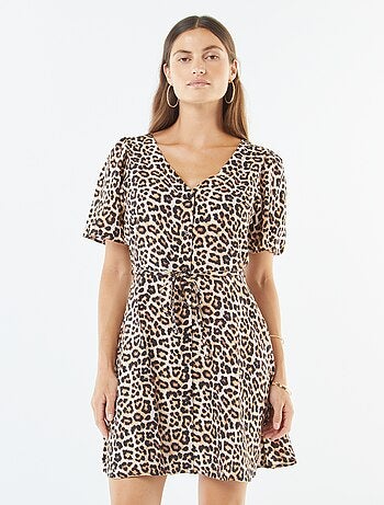 Robe courte boutonnée 'JDY'