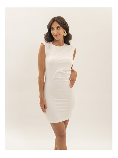 Robe courte drapée imava - Kiabi Robe courte drapée imava - Kiabi
