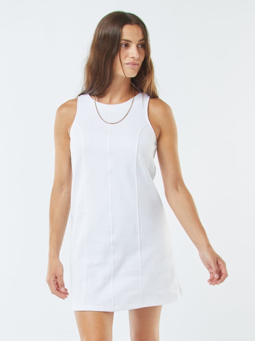 Robe courte droite - Kiabi