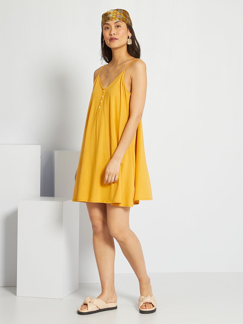 Déguisement robe 'Belle' - jaune - Kiabi - 23.00€