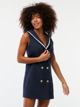 Robe courte esprit marin