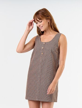 Robe courte forme chasuble