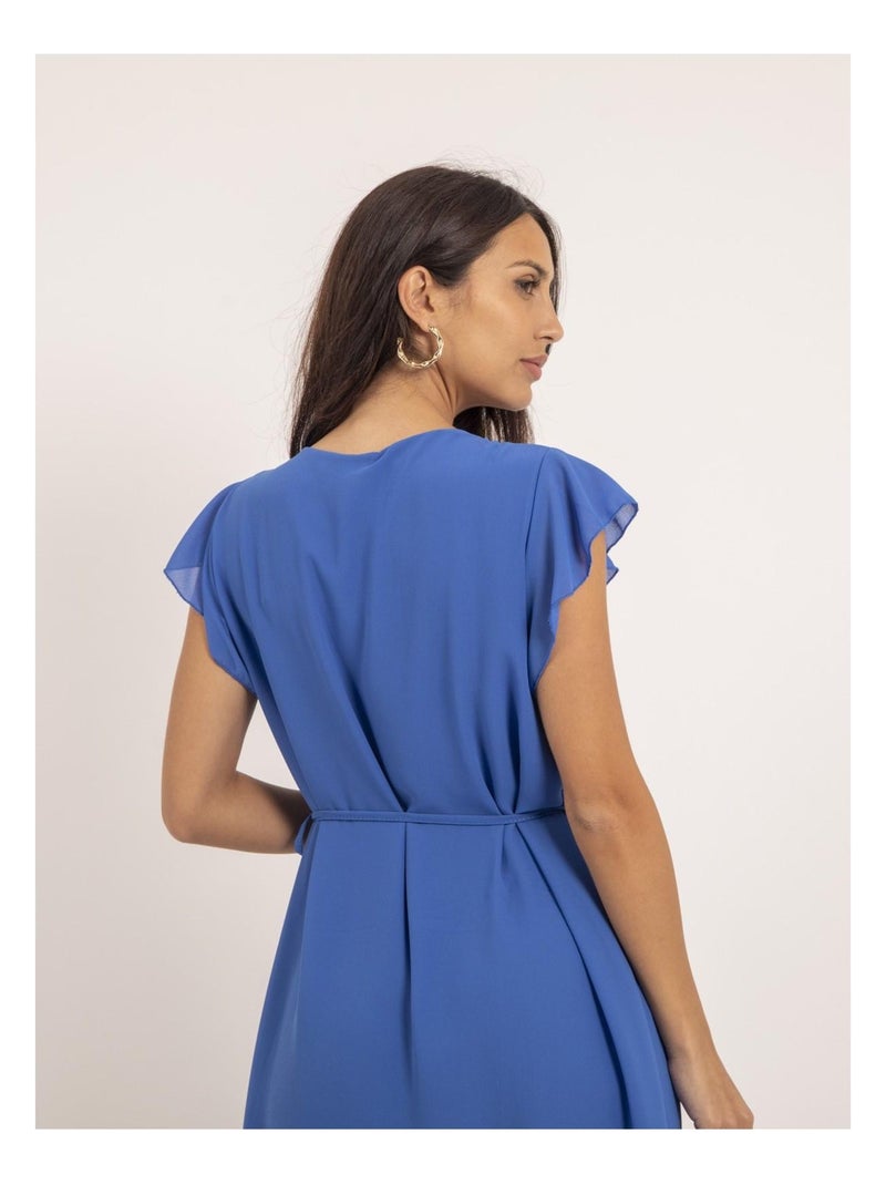 Robe courte ieve Bleu - Kiabi