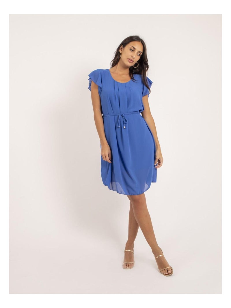 Robe courte ieve Bleu - Kiabi