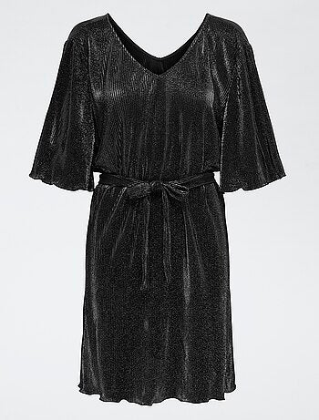 Robe courte 'JDY' plissée uni