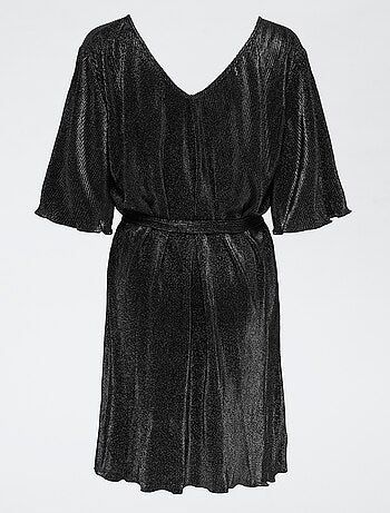 Robe courte 'JDY' plissée uni