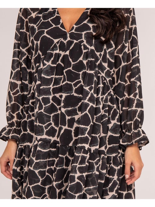 Robe courte motifs IFER - Kiabi