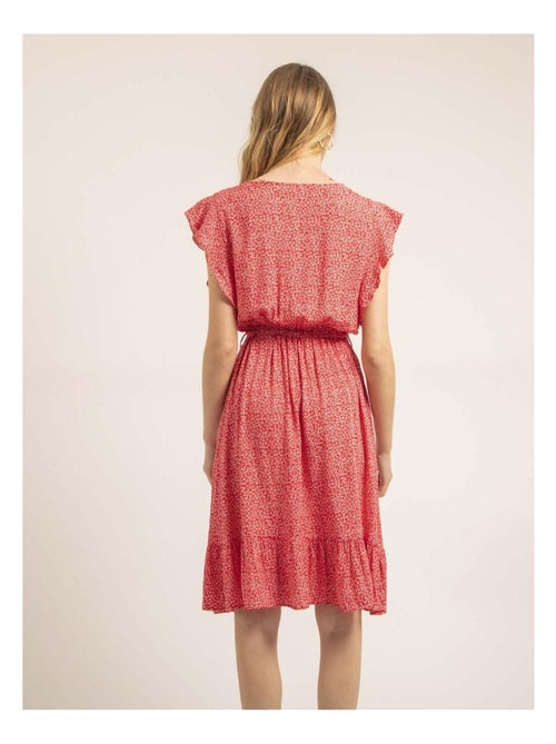Robe courte motifs ilofti - Kiabi