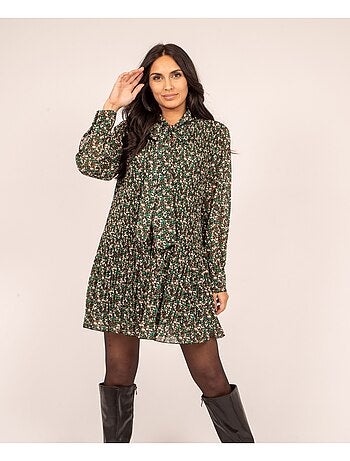 Robe courte motifs irreelle