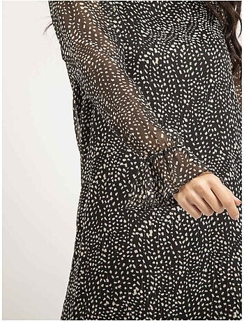 Robe courte motifs isalinia
