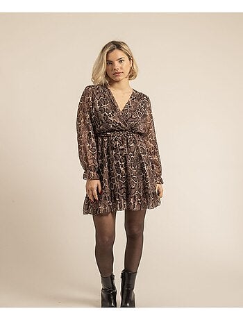 Robe courte motifs isalta
