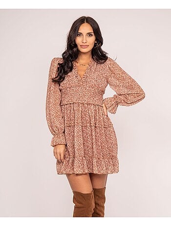 Robe courte motifs ismaelle