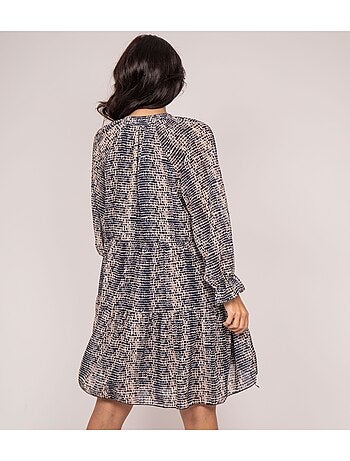 Robe courte motifs ITZEL