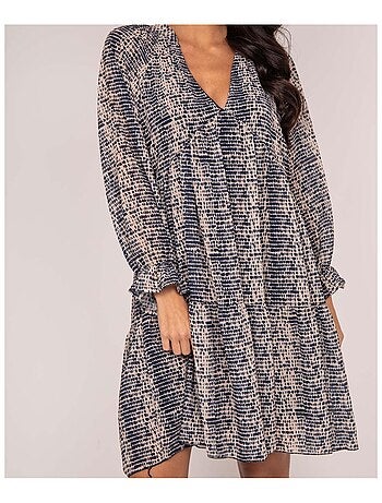 Robe courte motifs ITZEL