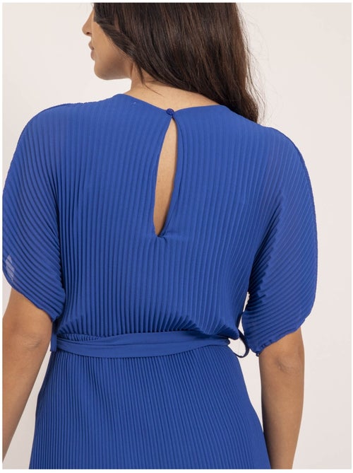Robe courte plissée iwild - Kiabi